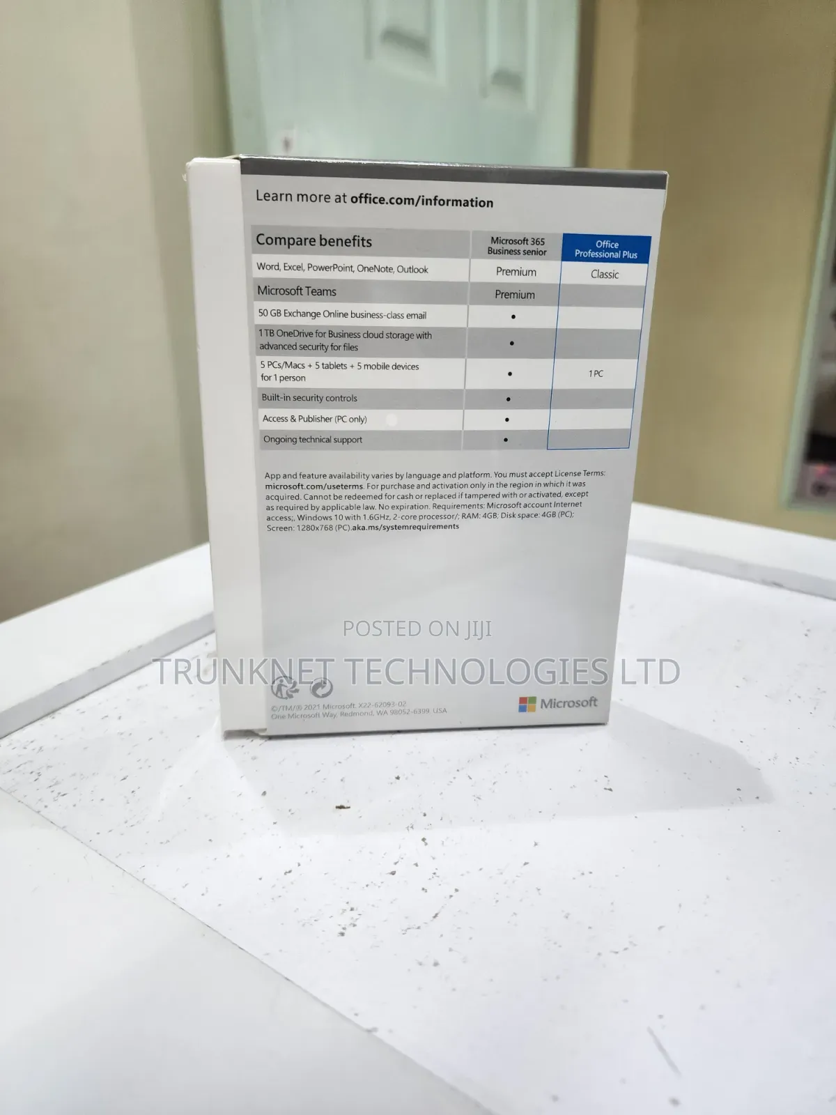 Microsoft Office Professional Plus 2021 - (1 Pc Lifetime License)