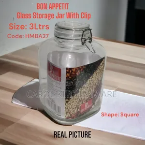 Bon Appetit Glass Storage Jar With Lid