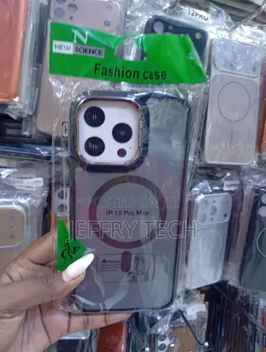 iPhone 15 Pro Max Electroplated Edges Case
