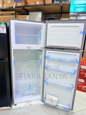213 Liters Double Door Direct Cool Fridge, Silver- Rf/217