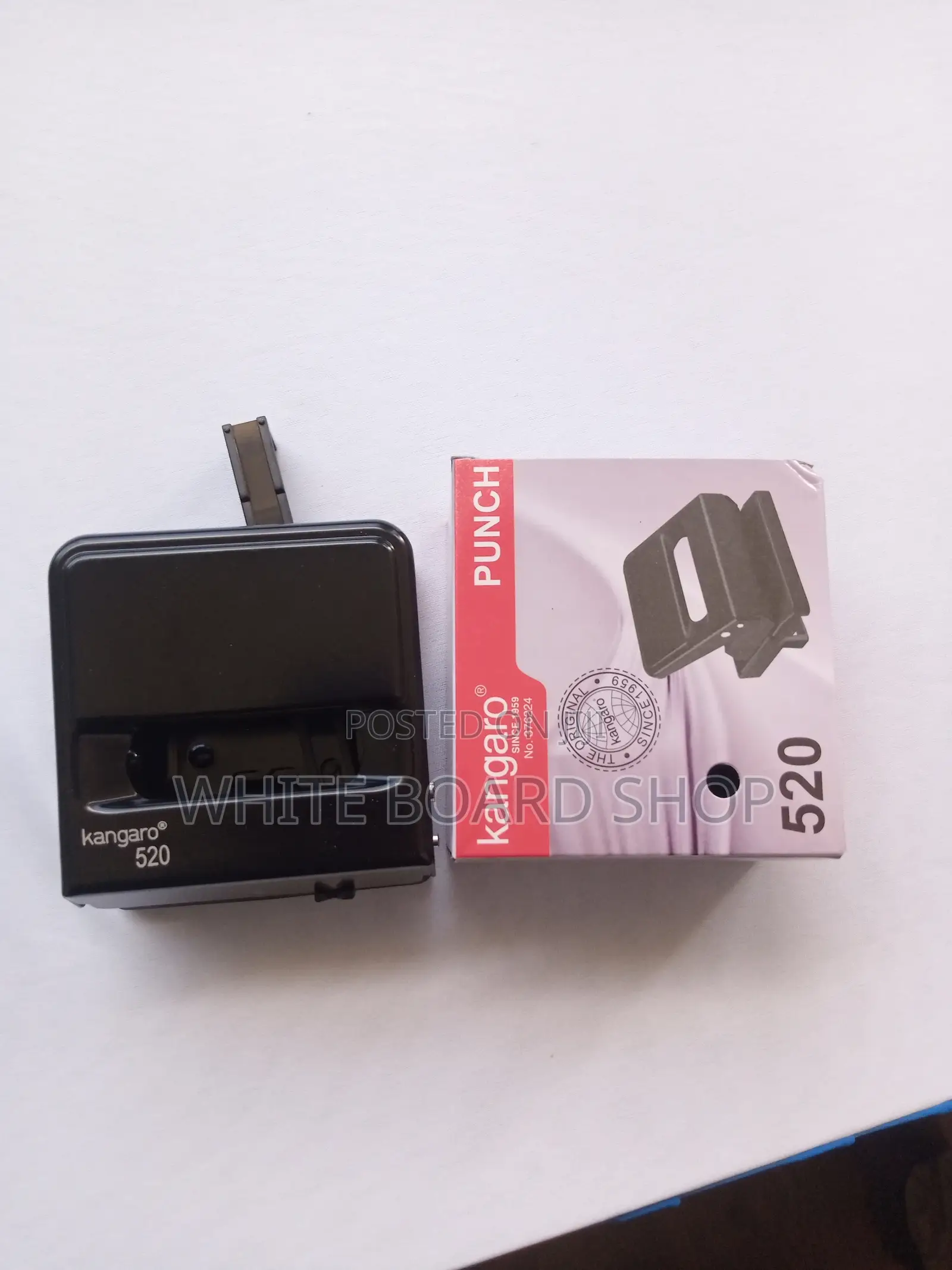 Durable and Efficient Paper Punch for Office School Use