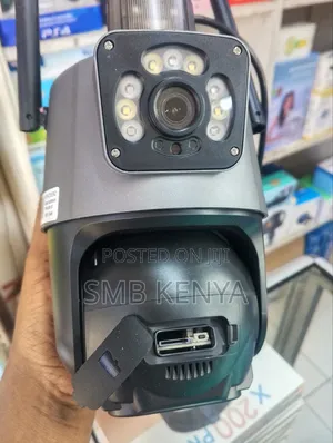 360 Wifi Camera With Double Screen Synchronous Monitioring