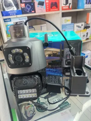 360 Wifi Camera With Double Screen Synchronous Monitioring