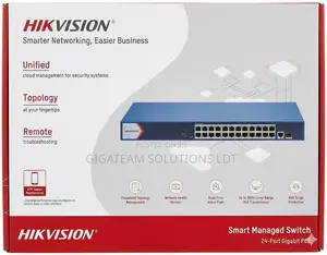Hikvision 24 Port Gigabit Poe Switch Ds-3e0526p-E