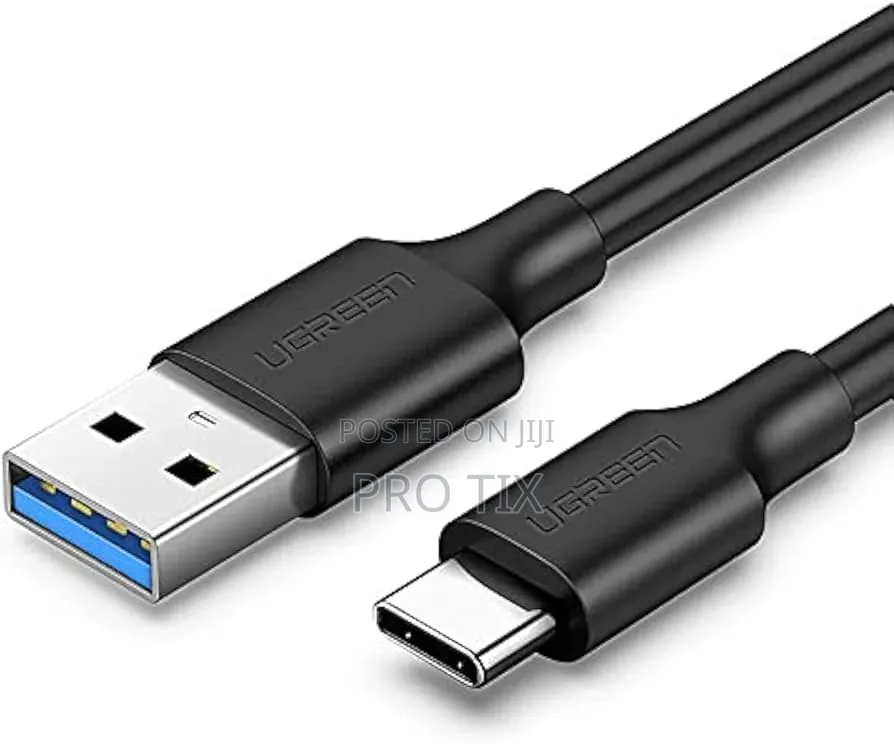Ugreen Usb-a to Usb-C Fast Charging Cable 3a Max Black 2m