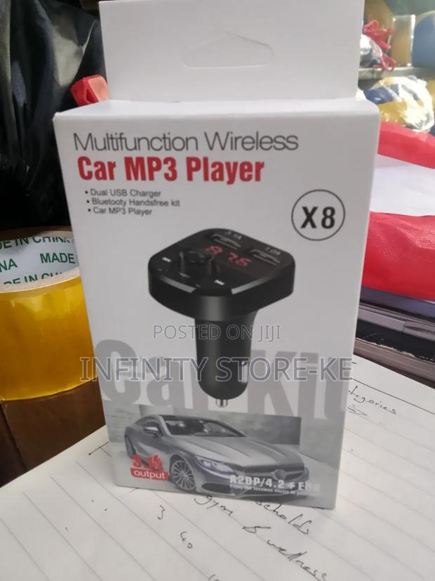 Generic Car Mp3 Player X8 Bluetooth Fm Transmitter Dual Usb Charger