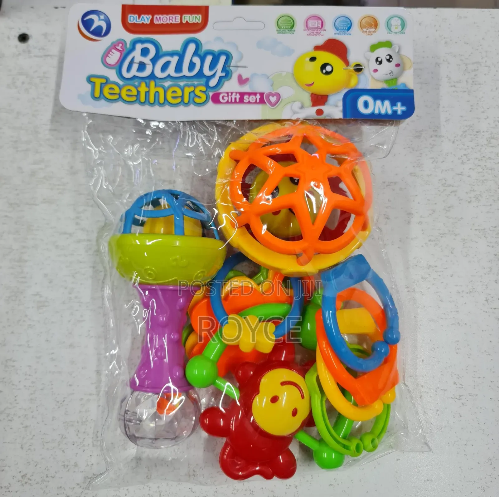 Baby Teether Rattle Set