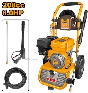 Ingco Ghpw2003 Gasoline Pressure Washer 214bar(3100psi)