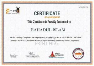 Certificate Design and Generation