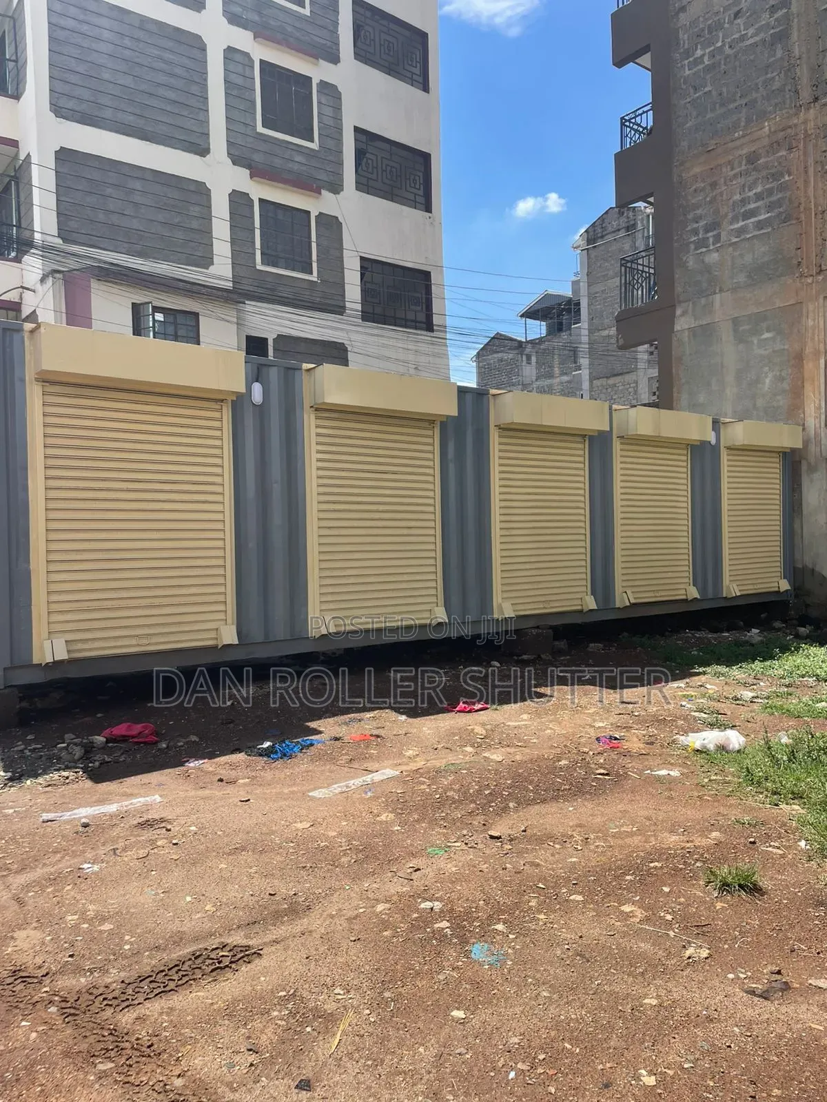 Manual Roller Shutter With Spring System