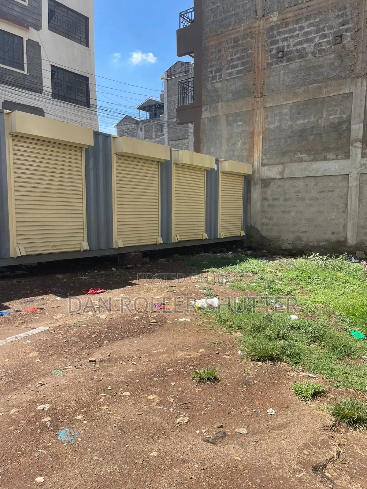 Manual Roller Shutter With Spring System
