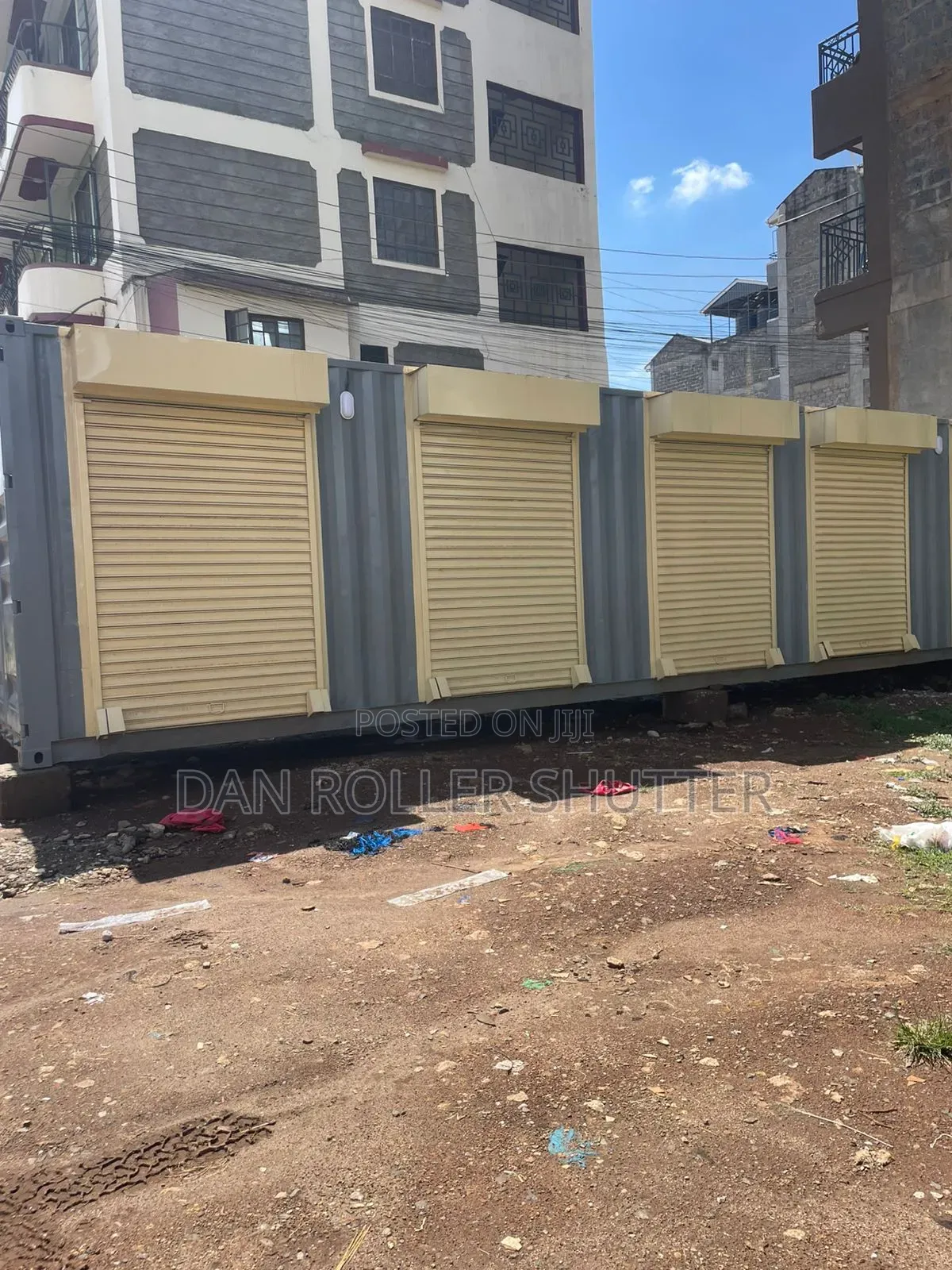 Secure Garage Roller Shutter