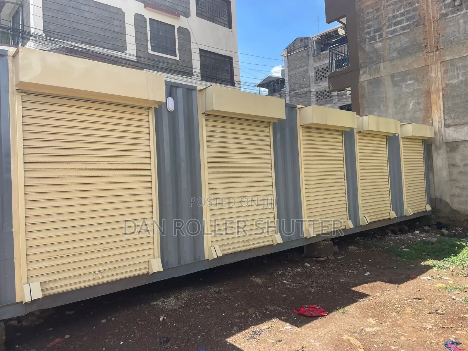 Ventilated Manual Roller Shutter