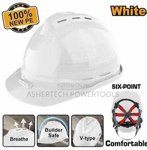 Ingco Hsh802 Safety Helmet -white
