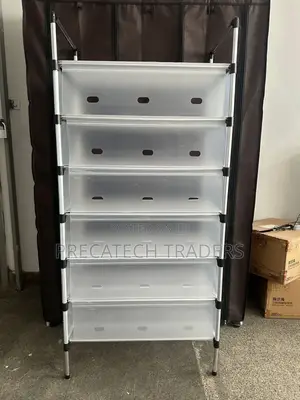 7 Layer Dustproof Shoe Rack at