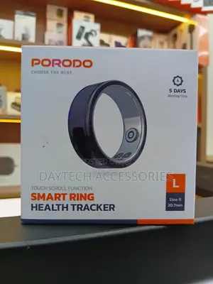 Porodo Phone Touch Control Health Tracker Smart Ring.