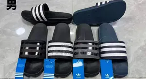 Quality Men Rubber Sole Adidas Slides Available
