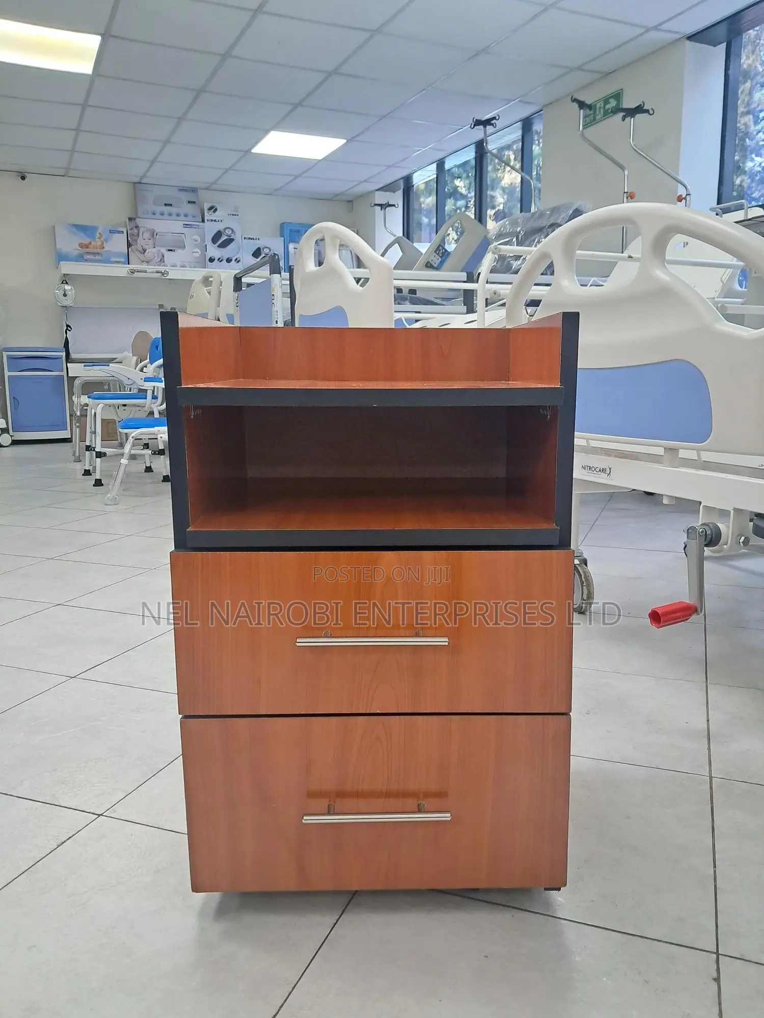 Bedside Locker With Wheels