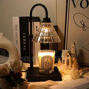 Electric Candle Warmer With Bamboo Base