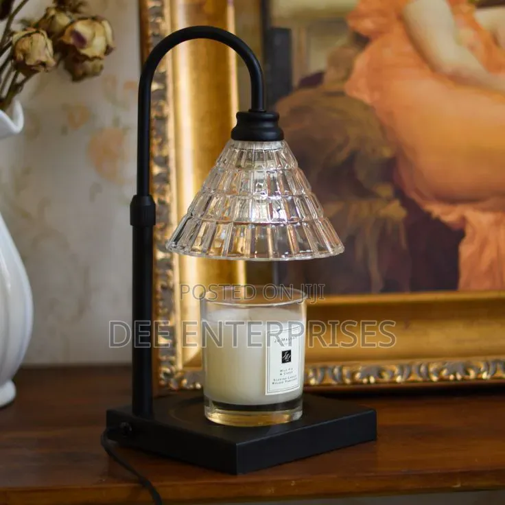 Electric Candle Warmer With Bamboo Base