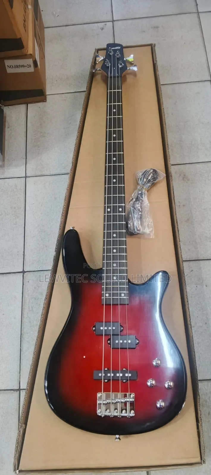 Ibanez 4 String Red Guitar