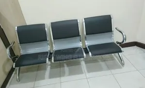 Modern 3_seater Waiting Area Bench _Office