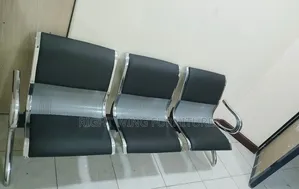 Strong Metal Frame _3seater Office Waiting Chair