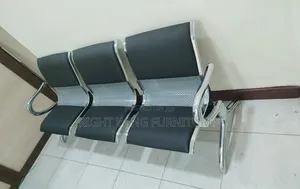 Reception Office Waiting Chair - Stylish 3 Seater Office Bench