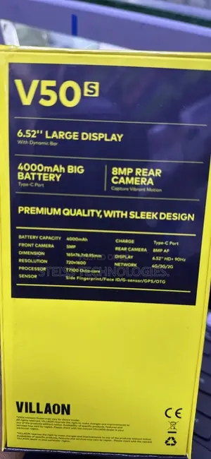 New Mobile Phone 64 GB Black