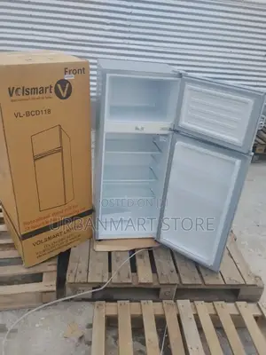 Volsmart 118l Double Door Fridge – Energy Saving