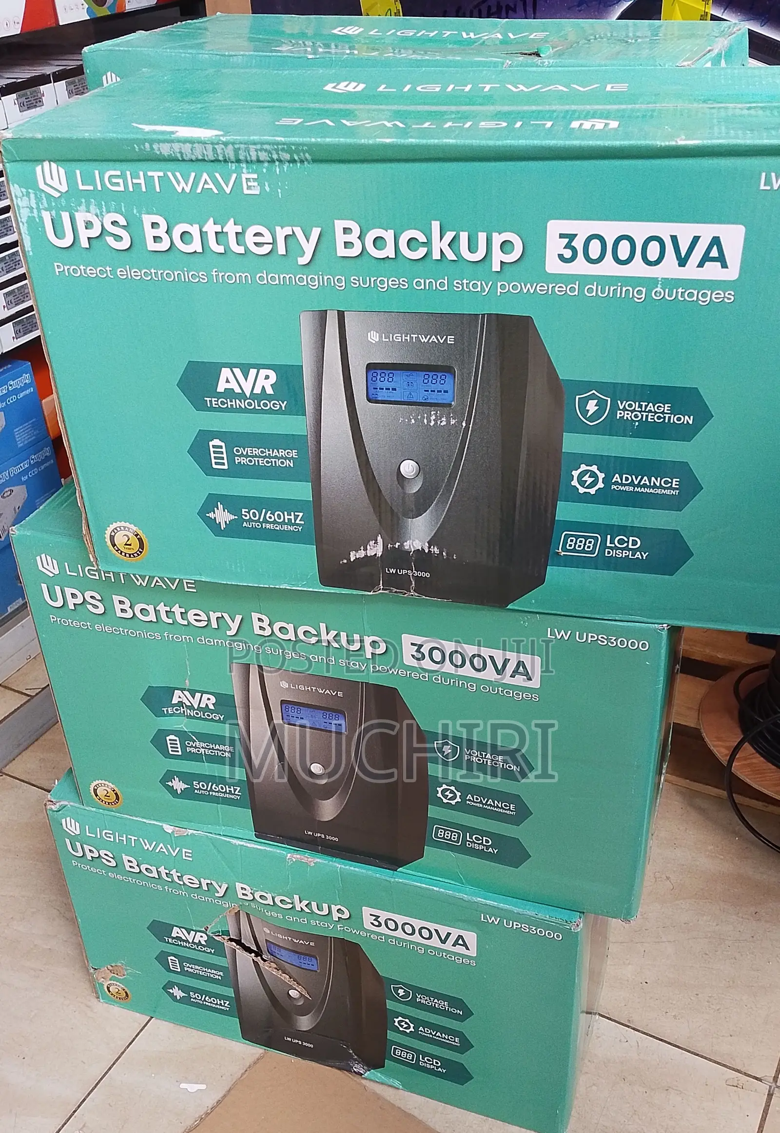3kva Lightwave Ups Backup Battery 3000va Line Interactive Ups