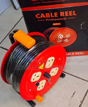 Heavy-Duty Power Extension Cable Reel