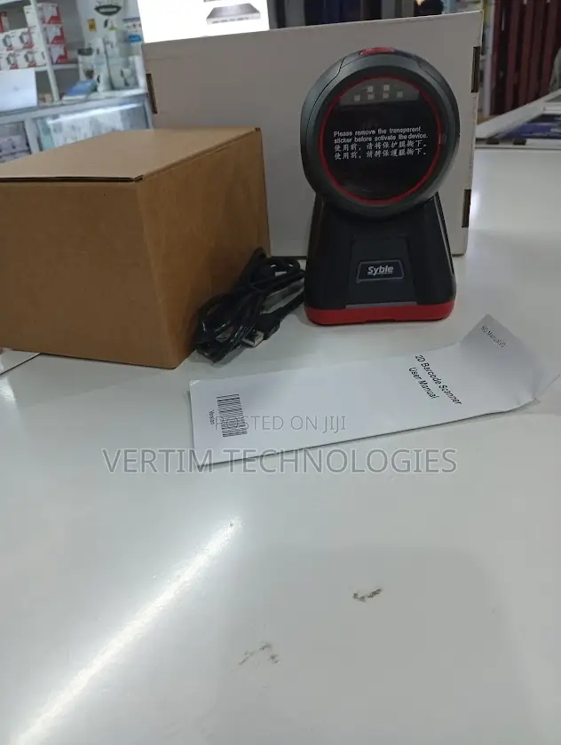 Xb-8602 2d Hands Free Barcode Scanner Table Mount Scanner