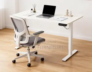Office Desk; 1.4 Meters Electric Adjustable Ergonomic Office Desk