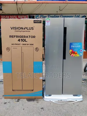 Vision Plus Fridge Side by Side No Frost 410l