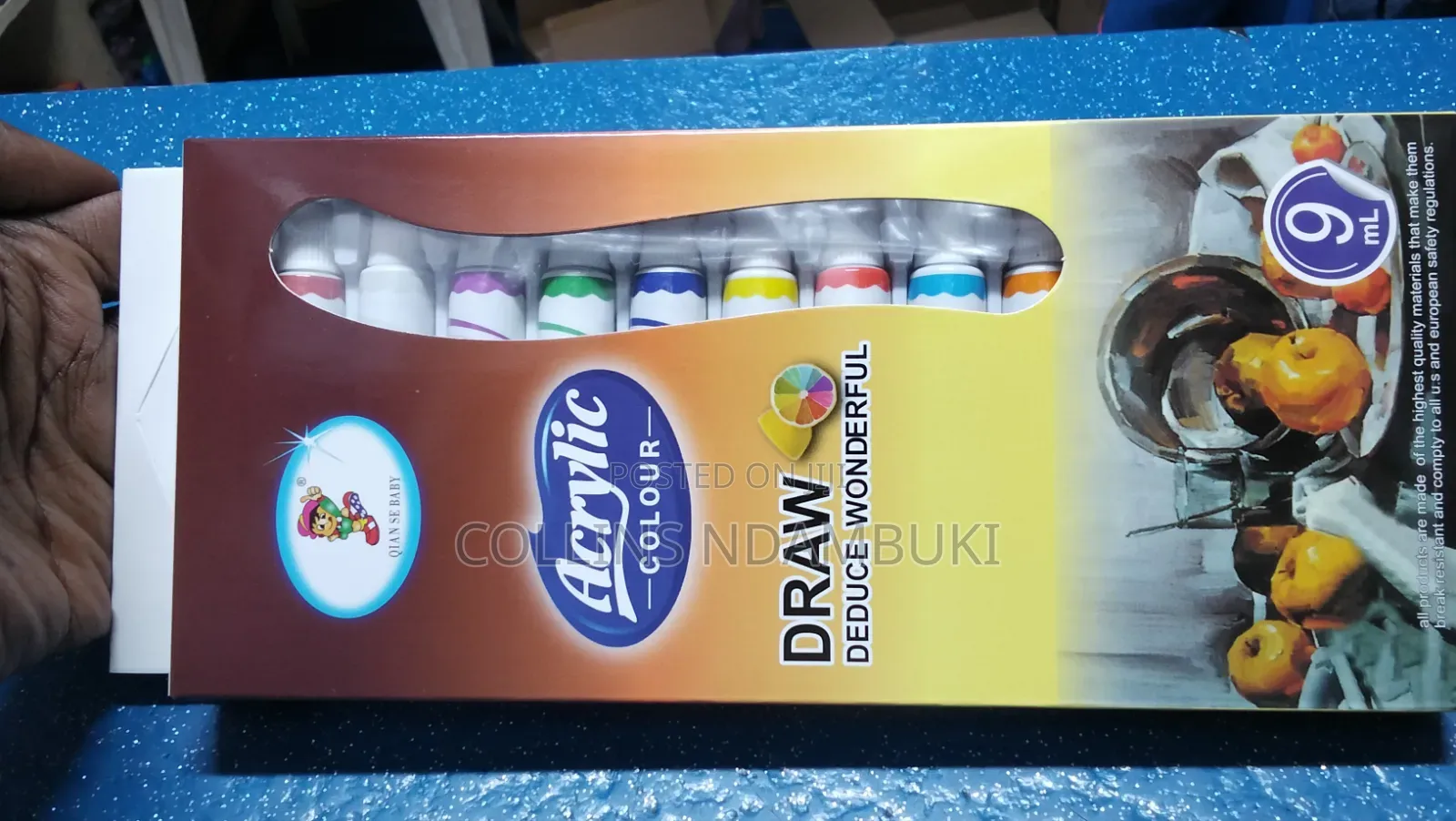 Acrylic Paint 12pcs 9ml