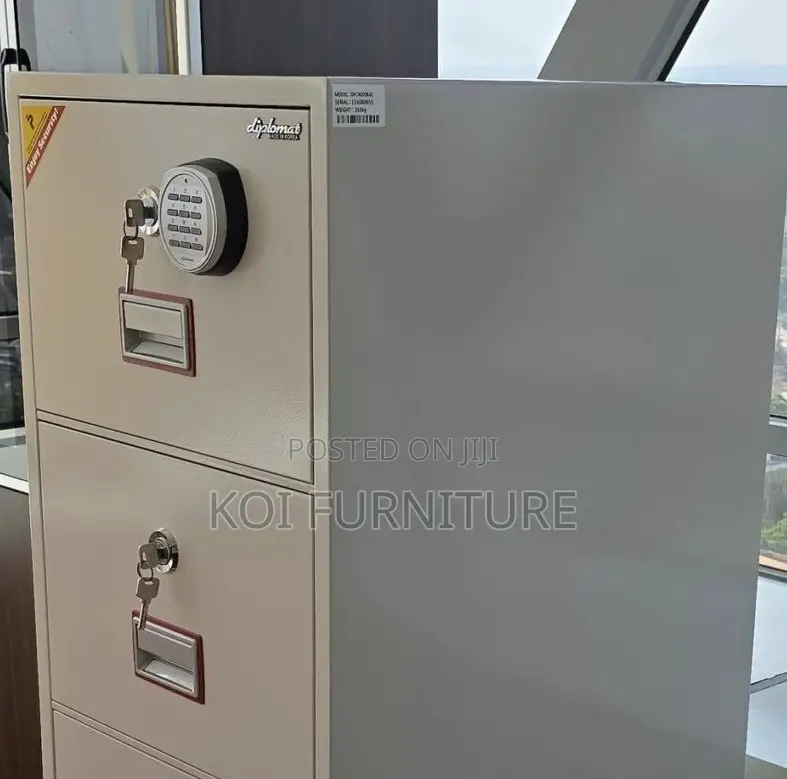 Office Safes; Executive 4 Drawered Fireproof Diplomatic Safe