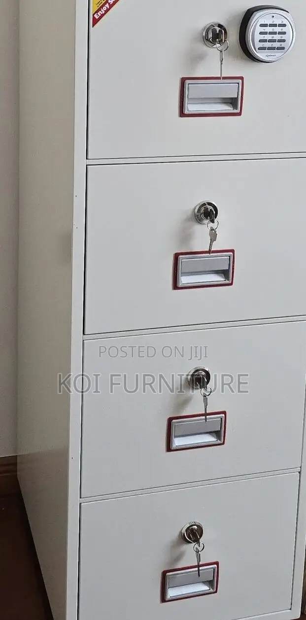 Office Safes; Executive 4 Drawered Fireproof Diplomatic Safe