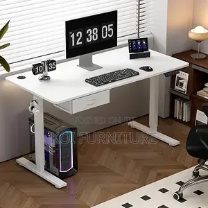 Office Desk; 1.6 Meter Electric Standing Adjustable Modern Desk