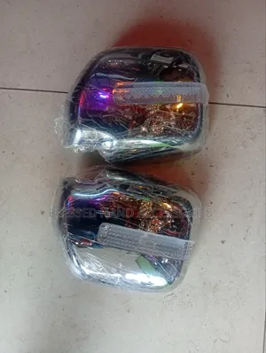 Chrome Sidemirror Covers Prado 95 and 120