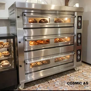 Commercial Baking Ovens (3-Deck 9 Trays