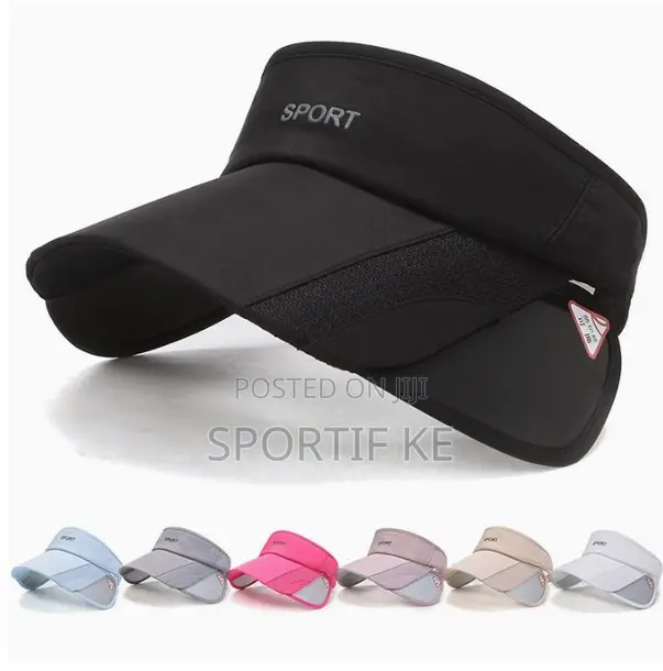 Unisex Adjustable Sports Sun Visor Cap