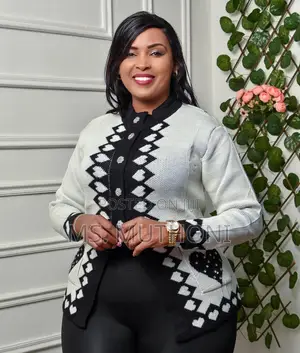 Free Size Turkish-Made Patterned Women's Sweater