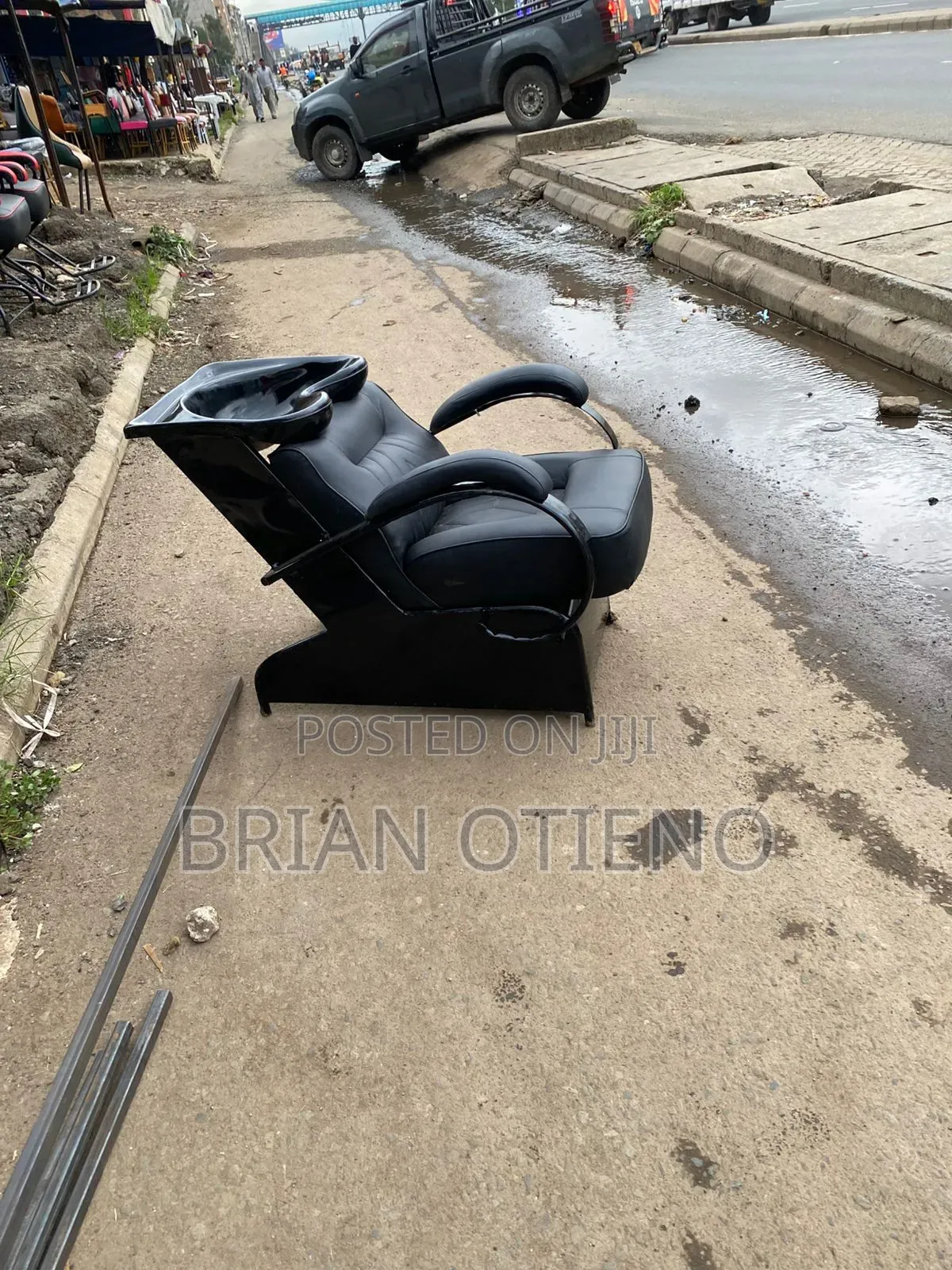 Shampoo Base Kinyozi Chairs