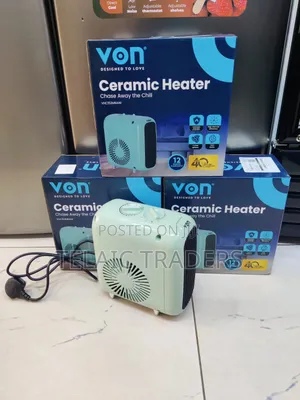 Von Vhc153mnaw Ceramic Heater - 1500w