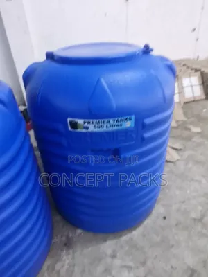 500 LTS Blue Water Storage Tank.