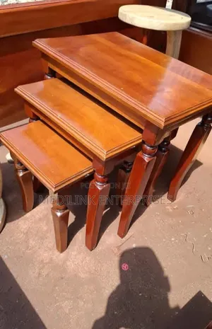 Vanish Orgil Mahogany Nestle Stools