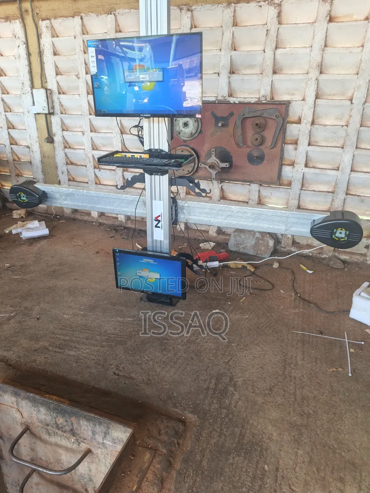 Wheel Alignment Machine 3d