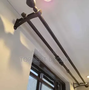 The Perfect Rod Choice Brown Powder Coated Curtain Rods