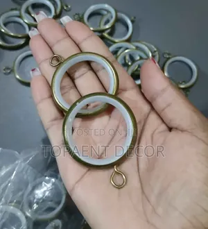 Gold,Good Size, Round,Good Quality Curtain Rings